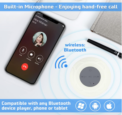 Altavoz Bluetooth Impermeable con Micrófono