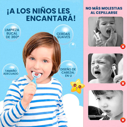 Revoluciona la Higiene Dental de tu Hijo con el Cepillo de Dientes en Forma de U