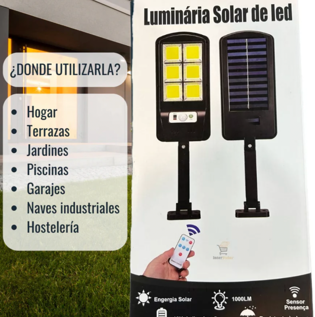 ¡¡Super 2x1!!    LÁMPARA SOLAR - Iluminación Eficiente y Ecológica