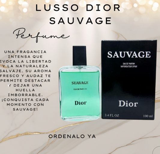 Perfume Lusso Dior Sauvage - Feromona ORIGINAL