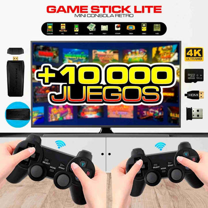 😮CONSOLA VIDEOJUEGOS HD 4K  - 10.000 JUEGOS  EN  1 🎮🎮